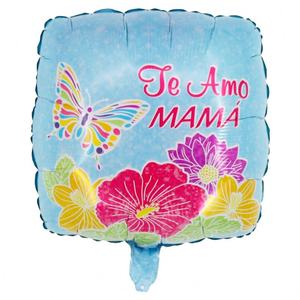 Ballons en aluminium durables de 18 pouces, style espagnol-anglais, en forme de cœur et carrés, pour décorations de fête de la Fête des Mères et promotions de vacances - Product Image 4