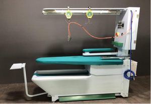 <span class=keywords><strong>Table</strong></span> à <span class=keywords><strong>repasser</strong></span> industrielle automatique sous vide avec surface perforée pour la fabrication de vêtements et le pressage textile - Product Image 2