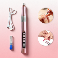 Nouvelle arrivée - Perceuse à ongles professionnelle 35000 tr/min rechargeable, portable et légère pour usage domestique et services de salon de manucure