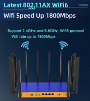 Router Industrial de Red Inalámbrica HC952 5G WIFI6 de Doble Banda OpenWrt, Precio de Fábrica, Admite Conexiones de Múltiples Dispositivos