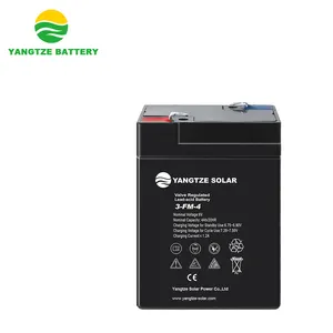 Hot sale torch light rechargeable battery 6v 4ah