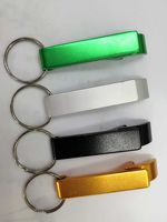 2024 pas cher promotionnel personnalisé Logo FlipTop aluminium porte-clés métal bière Cola ouvre ouvre-bouteille en acier inoxydable