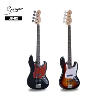 JB-02 China Fabrik preis 4-saitige E-Bass-Gitarre für J-Style-Gitarren bass
