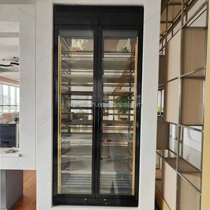 Refroidisseur de vin à double zone personnalisé Système de refroidissement à ventilateur unique pour l'installation du sous-sol Stockage de boissons Réfrigérateur à vin - Product Image 5