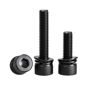 Tornillo hexagonal de tres partes de grado 12.9 de Source Factory, longitud personalizada, métrico, OEM, en stock - Product Image 2