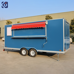 CAMPTRL Remorque <span class=keywords><strong>de</strong></span> restauration rapide <span class=keywords><strong>mobile</strong></span> personnalisée <span class=keywords><strong>de</strong></span> 16 pieds avec cuisine complète, camion à glaces, camion à hamburgers, camions <span class=keywords><strong>de</strong></span> nourriture <span class=keywords><strong>de</strong></span> rue mobiles en plein air - Product Image 3