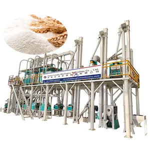 Wheat Flour Milling Wheat Mill 50 tons Equipment Manufacturers in Ethiopia for Sale