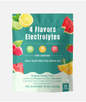 Complément en poudre d'électrolytes OEM, améliore l'immunité, vitamines, sans gluten, végétalien, aliment naturel santé, 30 sachets par boîte, durée de conservation de 2 ans