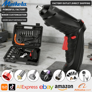 Kit de Destornillador Eléctrico Inalámbrico de 3.6V, Mini <span class=keywords><strong>Taladro</strong></span> de Carga Rápida, Reparaciones en el Hogar, Proyectos de Bricolaje, Ligero, Control <span class=keywords><strong>con</strong></span> una Mano, Magnético - Product Image 1