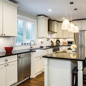 New York Fourniture d'armoires multifamiliales et commerciales Rénovations de cuisine américaine Vente en gros d'armoires de cuisine modulaires en bois standard - Product Image 1