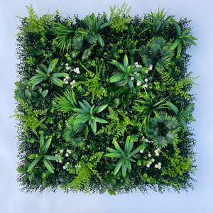 Paneles de valla PE decorativos para exteriores, seto de plantas artificiales de pared de árbol de agave y eucalipto exótico para uso en interiores y exteriores - Product Image 6