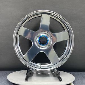 Cerchi Forgiati Bipartiti Cromati Argento Deep Dish 17 18 19 20 21 22 <span class=keywords><strong>24</strong></span> Pollici 5x112/5x127/5x108/5x120/5x114.3 per Impala SS - Product Image 3