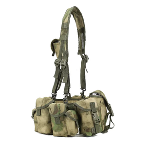 טען טקטי Carrier Vest עומס נושאות ציוד מרופד קרב חגורת חזה <span class=keywords><strong>Rig</strong></span> Combat חגורה עם שקיות - Product Image 3
