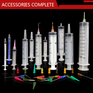 1ml 3ml 5ml 10ml 20ml 30ml 50ml 60ml nhựa tiêm vít lớn có thể thu vào dùng một lần tự động luer khóa ống tiêm - Product Image 6