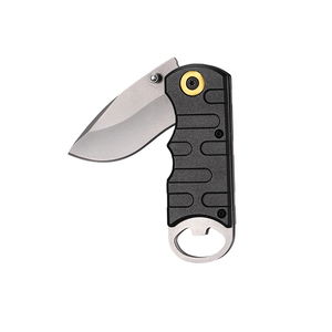 Mới nhất hình dạng nhỏ nhôm xử lý thép không gỉ Lưỡi Dao Bỏ túi với mở chai - Product Image 2