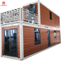 Structure de cabine préfabriquée, conteneur portable, maison préfabriquée Allstar, villa moderne en verre, abri pour voiture de haute qualité