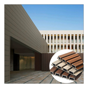 Panneau décoratif extérieur WPC 3D pour mur/plafond Panneau mural/plafond en bois plastique composite - Product Image 1