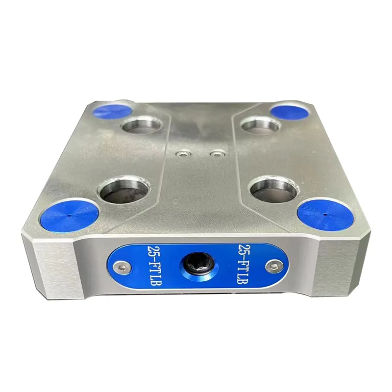 5 Axis CNC Machine Tool Fastening Fixture High-precision Self Centering Vise 0 Point Positioning Quick Replacement Fixture