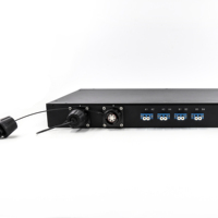 Sistem Konektor Balok Ekspansi Tahan Korosi Tahan Air Luar Ruangan IP68 2CH 4CH 6CH 19 Inci Terminal Block
