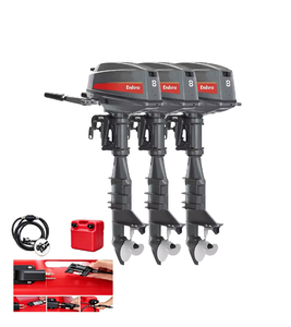 Moteur hors-bord pour bateau 2026 8HP 2 temps à essence, nouveau modèle 2 cylindres 8FMHL - Product Image 2