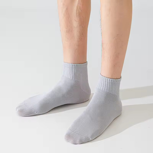 Calcetines de Tobillo para Hombre de Alta Calidad al por Mayor de Fábrica, Antibacterianos, Transpirables, Desodorantes, de Algodón, Deportivos, Casuales - Product Image 5