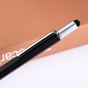 6in1 đa chức năng kim loại công cụ Bút biểu tượng tùy chỉnh Stylus Bút bi chất lượng tốt tuốc nơ vít màn hình cảm ứng công cụ Quà Tặng - Product Image 4