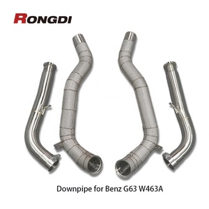 ท่อไอเสียสแตนเลส 304 สำหรับ Mercedes-AMG G63 W463A 4.0L V8 M177 2019 รุ่นเพิ่มสมรรถนะ จากโรงงานโดยตรง - Product Image 1