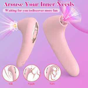Jolly spazio all'ingrosso Mini tasca femminile masturbatore G-Spot clitoride succhiare giocattoli sessuali con vibratore per le donne - Product Image 3