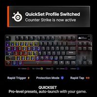 OEM ODM Apex Pro TKL Gen 3 Gaming Keyboard OmniPoint 30 Analog Magnetic Switches Quickset AutoPresets Rapid Trigger Rapid TapSO