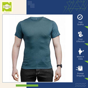 Camisetas Lisas de Algodón Personalizadas de Alta Calidad para Hombre en Múltiples Tallas y Colores, Uniformes, Ropa, OEM, Venta al Por Mayor - Product Image 1