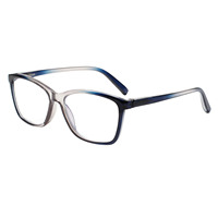 Lunettes de lecture anti-lumière bleue œil de chat carrées, dégradées, effet écaille, en polycarbonate, pour presbytes, unisexe, pour hommes et femmes, monture tendance