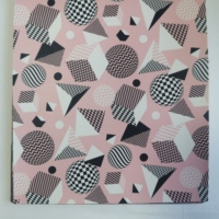 Rouleau de tissu en cuir synthétique en vinyle imprimé multiple Impression numérique personnalisée Faux cuir pour sac/couverture de livre/portefeuille