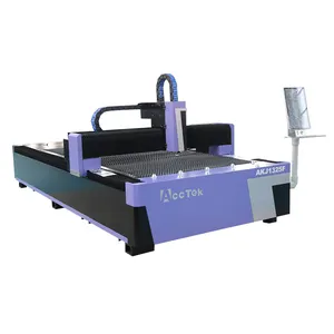 AccTek Laser Machine Prototype Laser Cut Tools Sheet Metal Laser Cut Machine Metal Cutting 1300mmx2500mm For Small Business