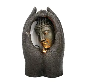 Produsen Grosir Patung Resin Buddha Air Mancur Patung Dewa Polyresin Hindu