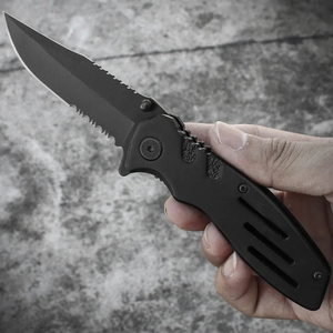 Pisau Lipat Saku Multifungsi PN-5831 Grosir OEM untuk Berkemah, Bahan Stainless Steel, Gagang Anti Selip, Logo Dapat Disesuaikan - Product Image 6
