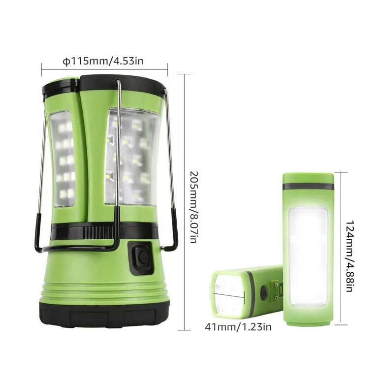 Factory direct selling Multi-Functional Portable Plastic Emergen emergency light camping lantern/light magic cool lights