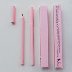 Automatic Creamy Lip Liner <strong>Custom</strong> Private Label Long Lasting Waterproof Pencil Brown Pink Lip Liner Paper Box Vegan <strong>Lipstick</strong> - Product Image 3