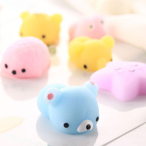Jouets Mochi Squishy Personnalisés en TPR, Animaux Mignons Anti-Stress, Jouets Sensoriels à Presser pour la Réduction de l'Anxiété et le Soulagement du Stress - Product Image 6