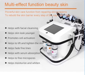New 11 in 1 Facial Oxygen Small Bubble Beauty Salon Machine Hydro Dermabrasion Rejuvenation Tightening Skin Care Face Spa - Product Image 4