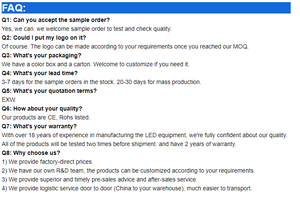 Полноцветный семицветный RGB LED-дисплей 16x16 с шагом 1,8 мм, 2-дюймовый матричный LED-дисплей для рекламы - Product Image 6