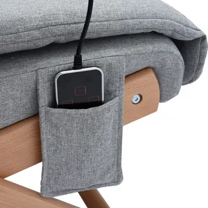 Popolare panca elettrica pieghevole in legno più comoda poltrona da massaggio per collo e schiena soggiorno letto e sedia