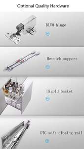 Muebles de Baño Modernos Minimalistas con Estructura de Aluminio y Divisiones de Vidrio - Product Image 6