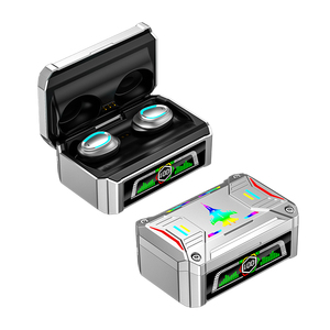 Mais recente GQ01 Verdadeiro Sem Fio Earbud Maior Vida útil da Bateria In-ear RGB Luz TWS <span class=keywords><strong>Gaming</strong></span> Fones De Ouvido Para <span class=keywords><strong>Gaming</strong></span> Sport - Product Image 1
