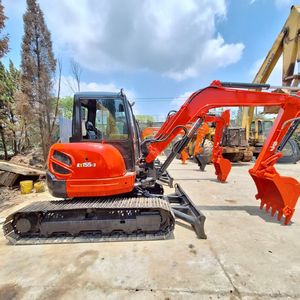 Excavatrice Kubota d'occasion de haute qualité 5,5 tonnes Kx155 Excavatrice Kubota 155 à chenilles hydrauliques avec certificat CE - Product Image 4