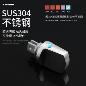 Cerradura de Puerta con Pestillo Interior de Acero Inoxidable, Botón Antirrobo, Cerradura de Seguridad Universal para Puerta de Entrada, Cerraduras para Muebles - Product Image 2