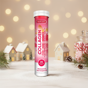 Tabletas Efervescentes de Colágeno y Vitamina C Certificadas por GMP para <span class=keywords><strong>la</strong></span> Luminosidad de <span class=keywords><strong>la</strong></span> Piel, Suplemento de Belleza para Adultos, Disponible para Marca Privada - Product Image 3