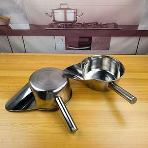 Cuchara de Acero Inoxidable Yolecen, Tipo Pico de Pato, Triangular, para Servir Comida, Filetear Pollo y Papas Fritas - Product Image 4