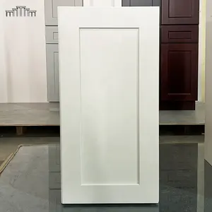 Việt Nam Nhà Sản Xuất & Nhà Phân Phối Bán Buôn Rắn Gỗ Trắng Shaker Sơn Tường Nhà Bếp Lưu Trữ Tủ Với Ván Ép Cơ Thể