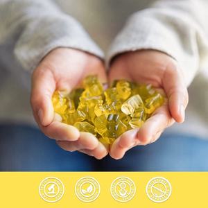 OEM vitamine sans gélatine booste l'énergie assortiment de saveurs de fruits <span class=keywords><strong>Glucose</strong></span> sans noix gomme énergétique avec agrumes pectine <span class=keywords><strong>Glucose</strong></span> gomme - Product Image 5