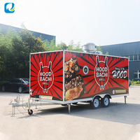 Camion de restauration rapide haut de gamme Chammp entièrement équipé pour la vente de pizzas et de hamburgers, logistique professionnelle haute performance